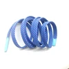Wholesale custom ends polyester flat drawstring cord for garment