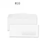 Right-Window Envelopes, #10, 24lb, White, 500/Box, Lick Seal, Designed for Forms and Invoices with Address Information