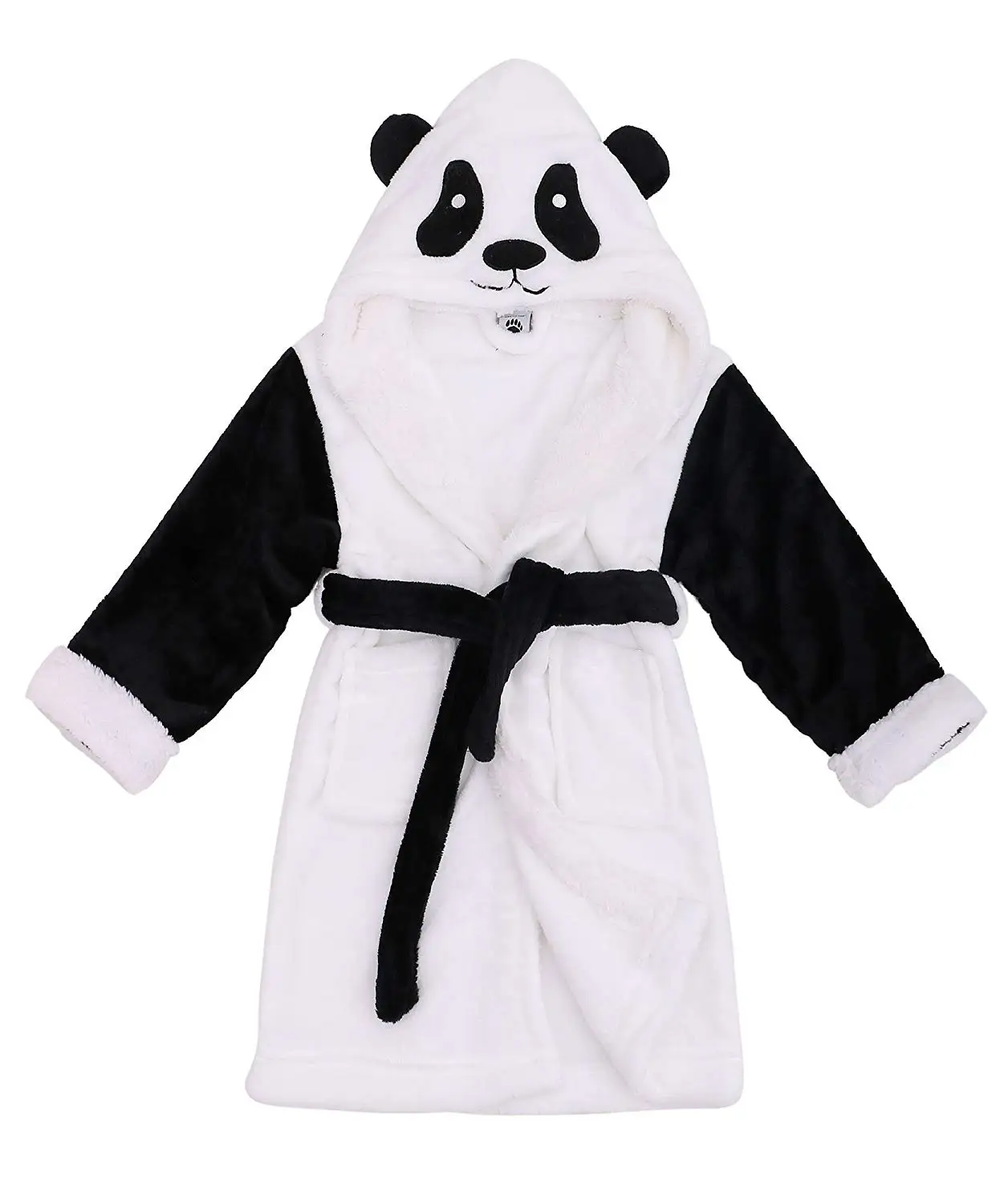 Arctic Paw Boys/Girls' Plush Soft Hooded Bathrobe Theme Party Costume Robe