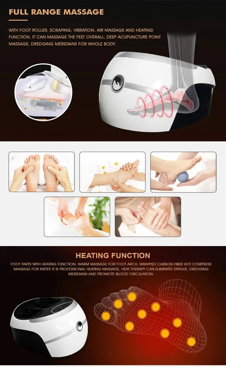 electric vibrator massager electric shiatsu vibrating foot massager with 220V America Plug o<em></em>nLY FOR USA