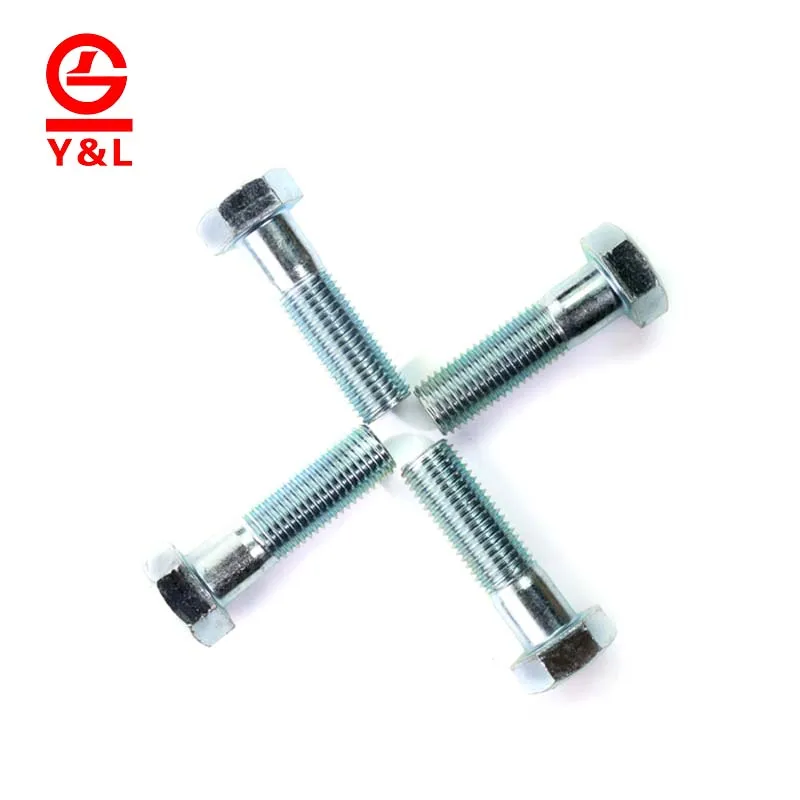 Hex Bolt With Hole For Cotter Pin In The Middle Head Or End Buy Hex