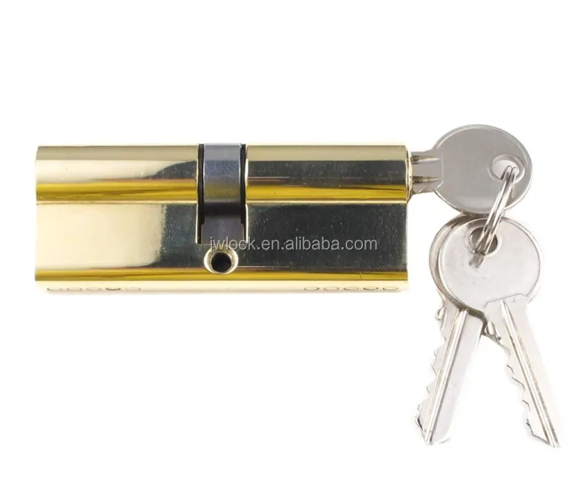 
Safe Quality 80mm Brass Door Lock Cylinder for Mortise Lock 