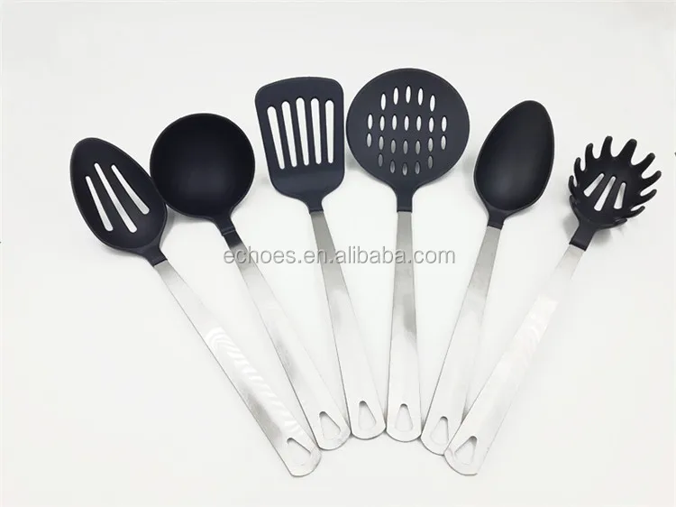 Kitchen Tools 6piece Plastic Cooking Set Nylon Kitchen Utensil Set