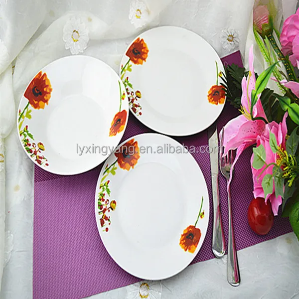 20/30pcs Ceramic Dinner Sets,Turkish Dinnerware Set Porcelain,Solid