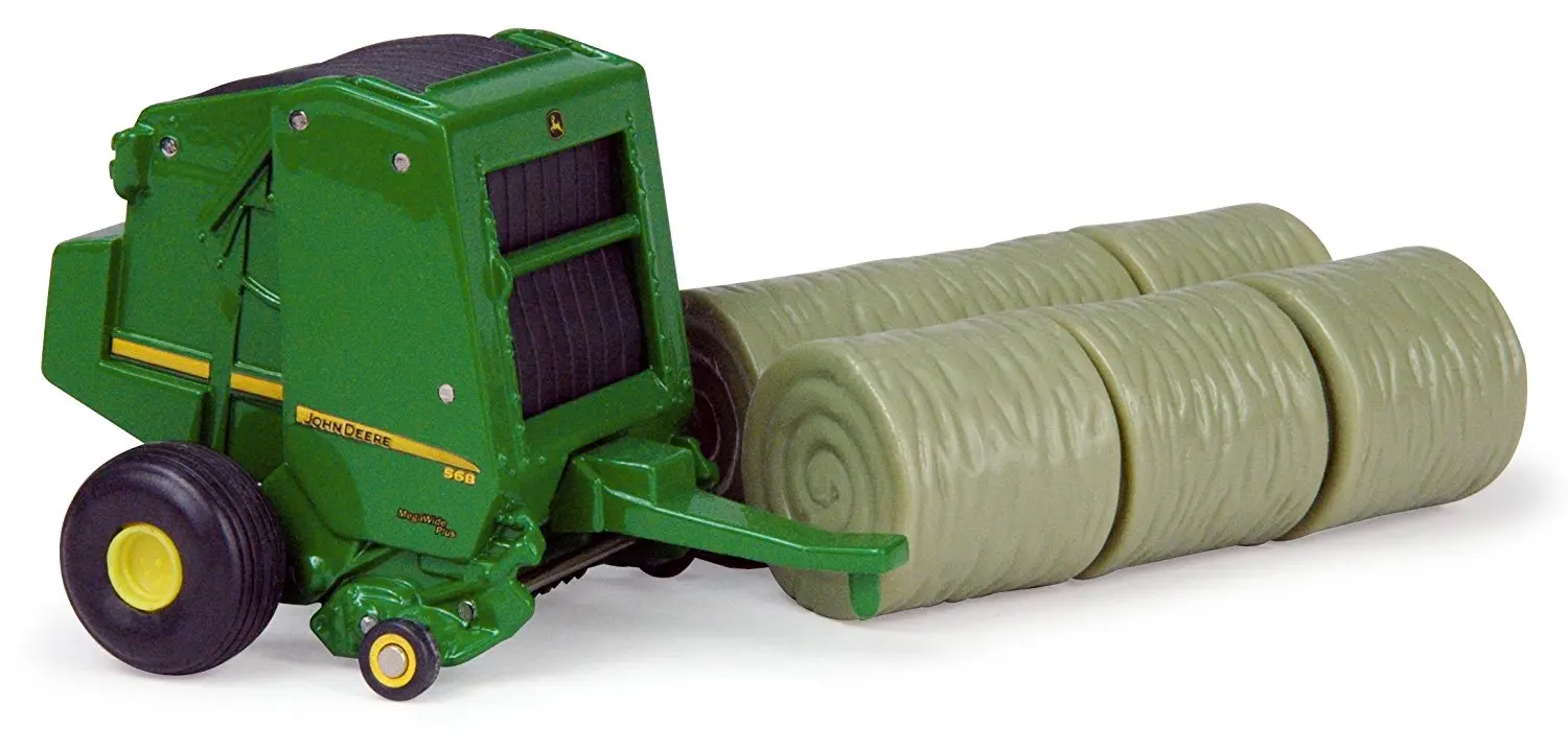 Get Quotations · Ertl John Deere - 568 Round Baler, 1:64 Scale