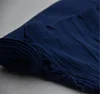 100% cotton double crepe cloth sand washing wrinkle texture fabric