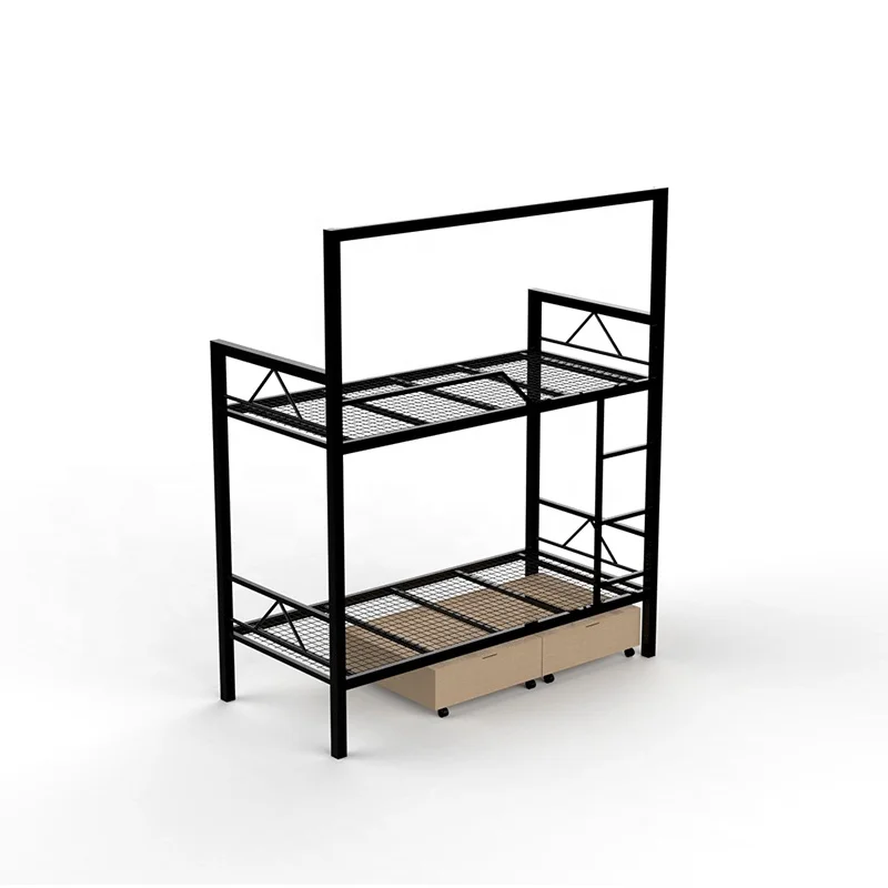 Venta al por mayor estudiante cama litera con escritorio-Compre online