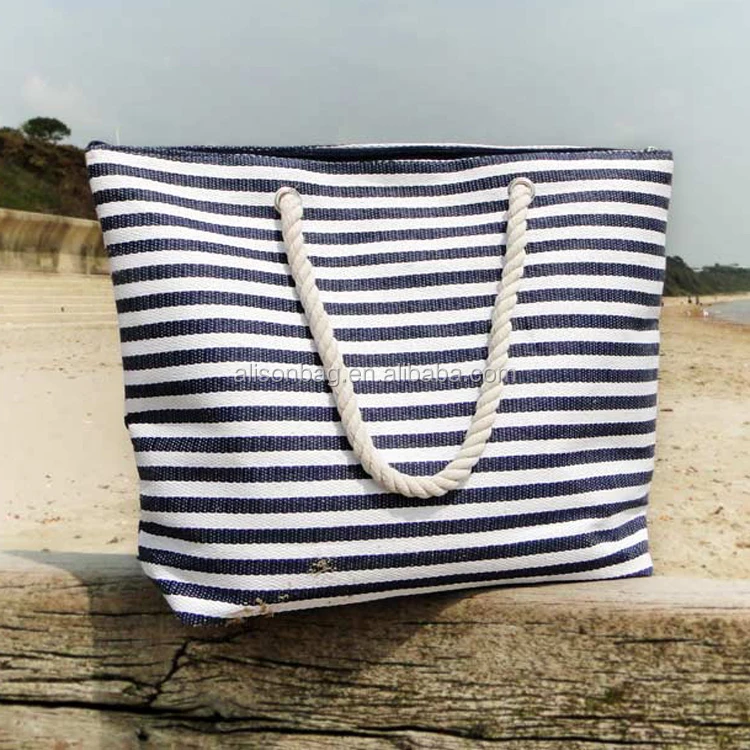 Ladies Summer Design Fashion Beach Bag Canvas Towel Tote Bag Buy