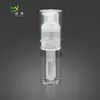 Clear 35ml plastic PET talcum powder spray pump bottles baby care plastic sprayer powder pump bottle for cosmetic packaging