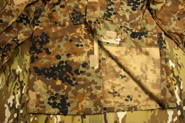 Custom Flecktarn German Desert Camouflage Acu Tactical Combat Uniforms ...