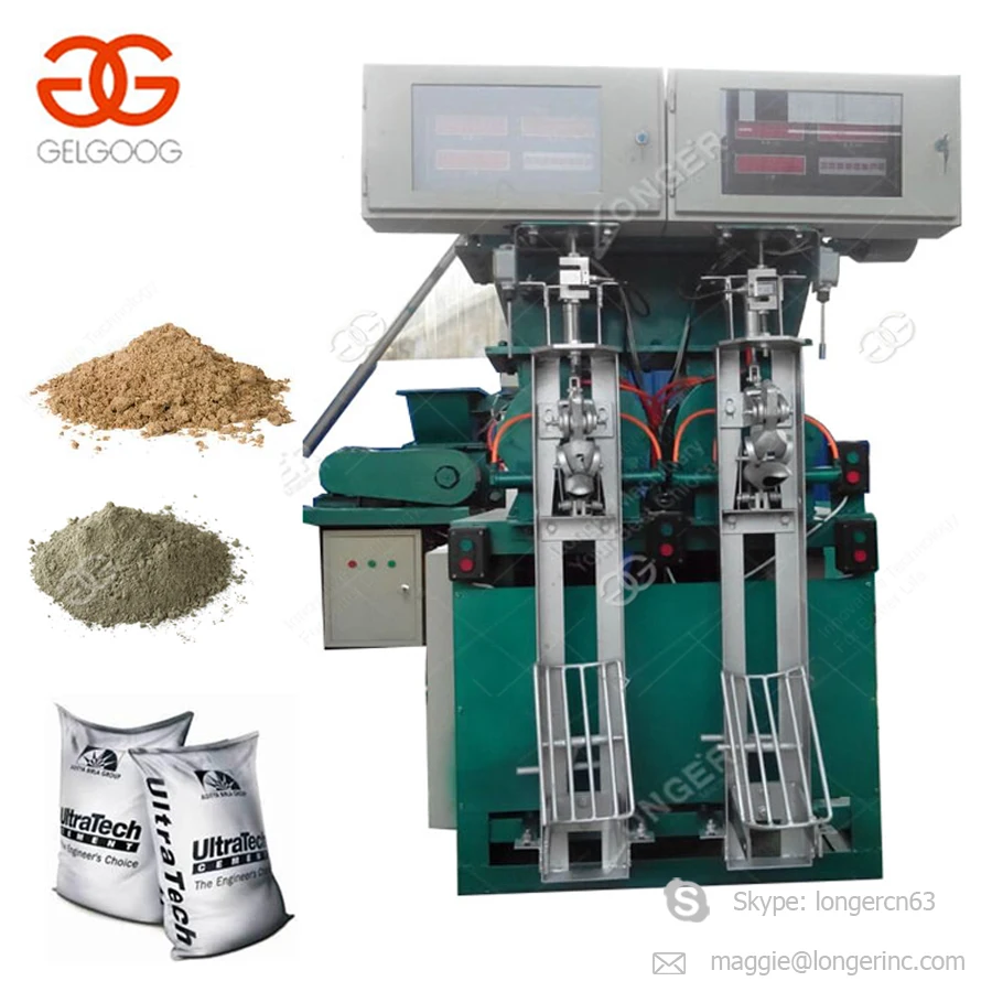 Professional Design 50kg Bags Cement Filler Packing Plant Sand