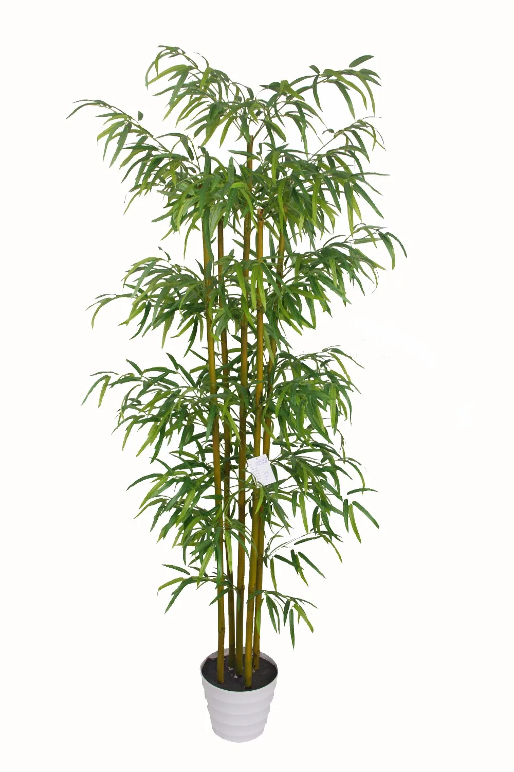 Decorative Artificial Bamboo Sticks Artificial Bamboo Leaves Artificial