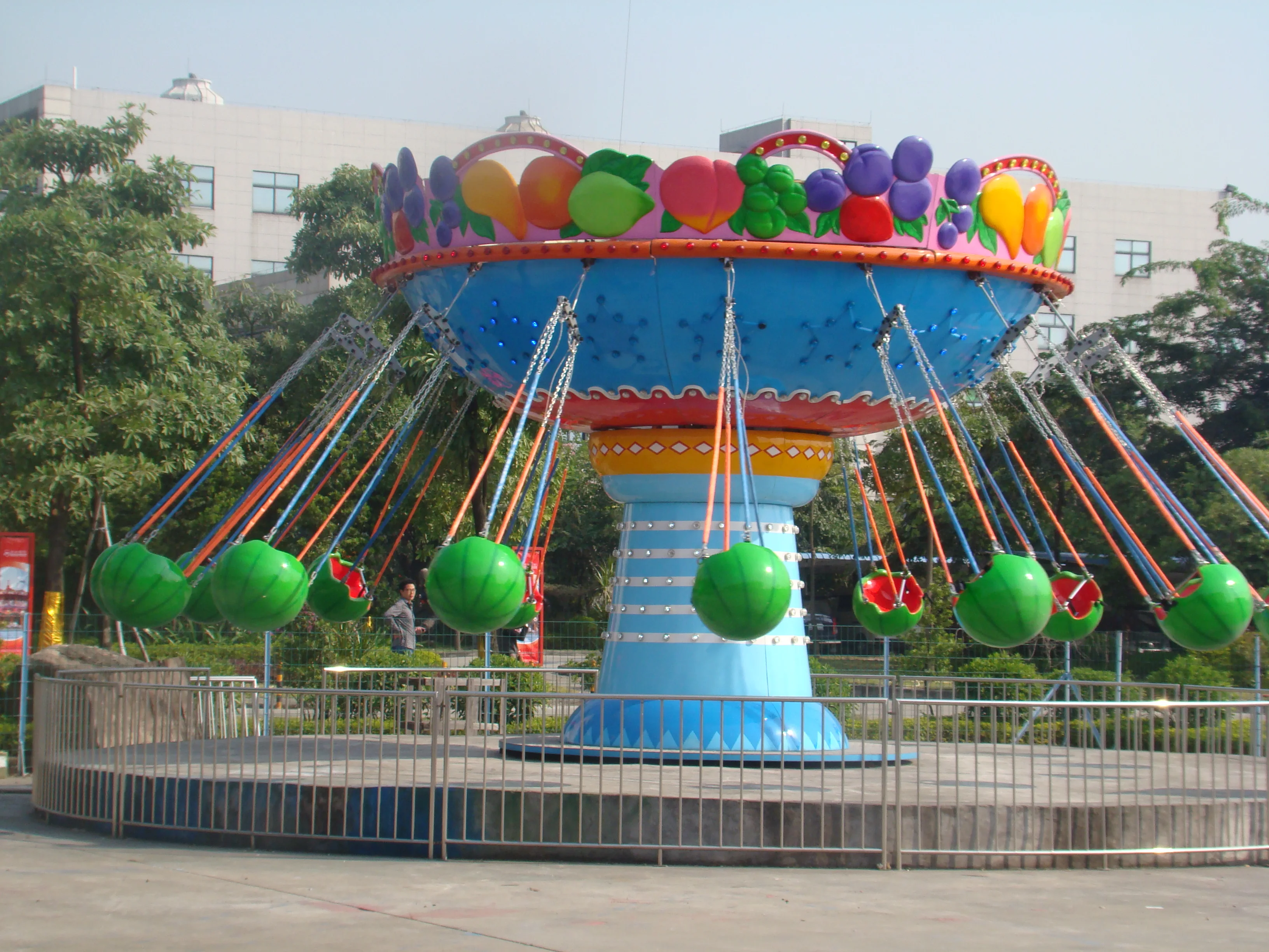 amusement equipment flying chair for kids 