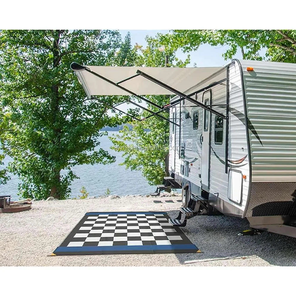 Outdoor Lightweight Foldable Large Rv Patio Camping Mat Buy Rv Rug
