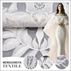 Latest arrival fashion party dress flat embroidery french lace fabric with free sample