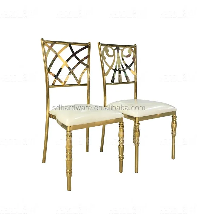 Cheap Gold Metal Frame Banquet Padded Stackable Chairs Buy Padded Stackable Chairs,Padded