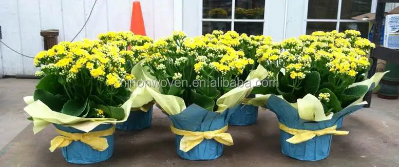 tissue paper flower pot barca fontanacountryinn com how to wrap flower pots with paper