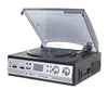 Turntable USB record player radio vinyl with speakers