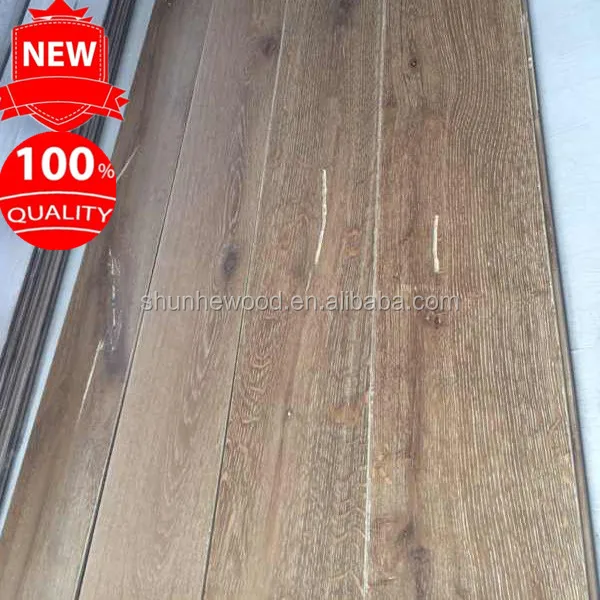 Rustic Wide Plank Oak Engineered Parquet Wood Flooring Buy Grey