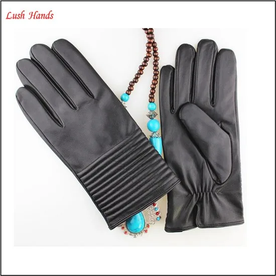 Special design customized leather gloves for men