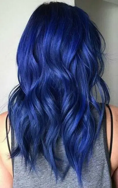 Где найти краску для волос синего цвета