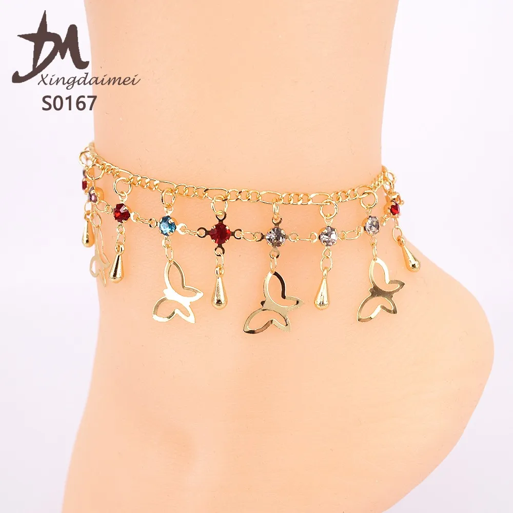 S0167 Wholesale Fashion Diamond Custom Anklet Buy Fashion Anklet