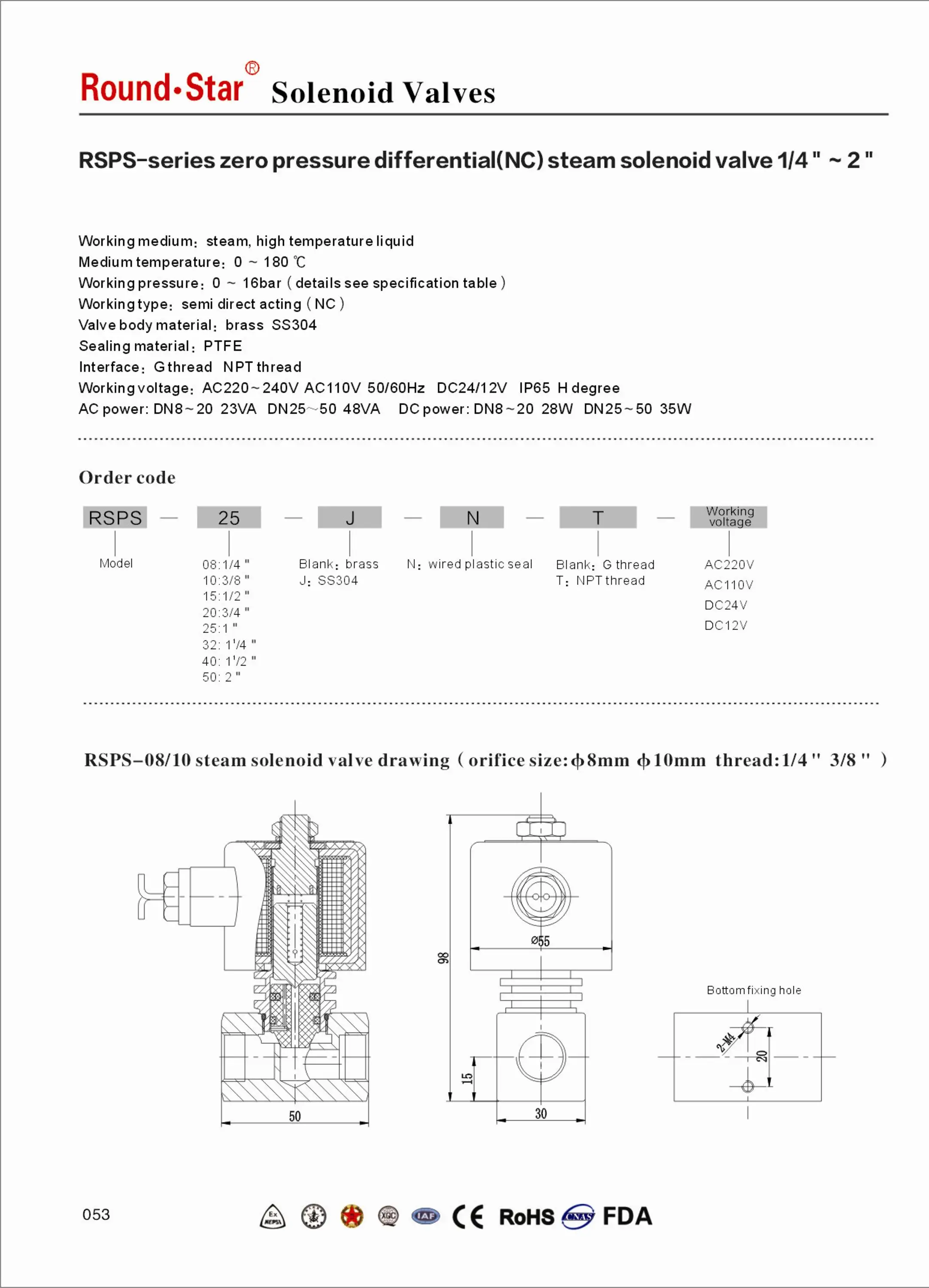 Solenoid valve steam фото 118