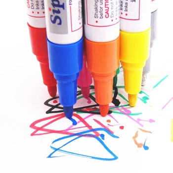 white permanent marker pen for fabric