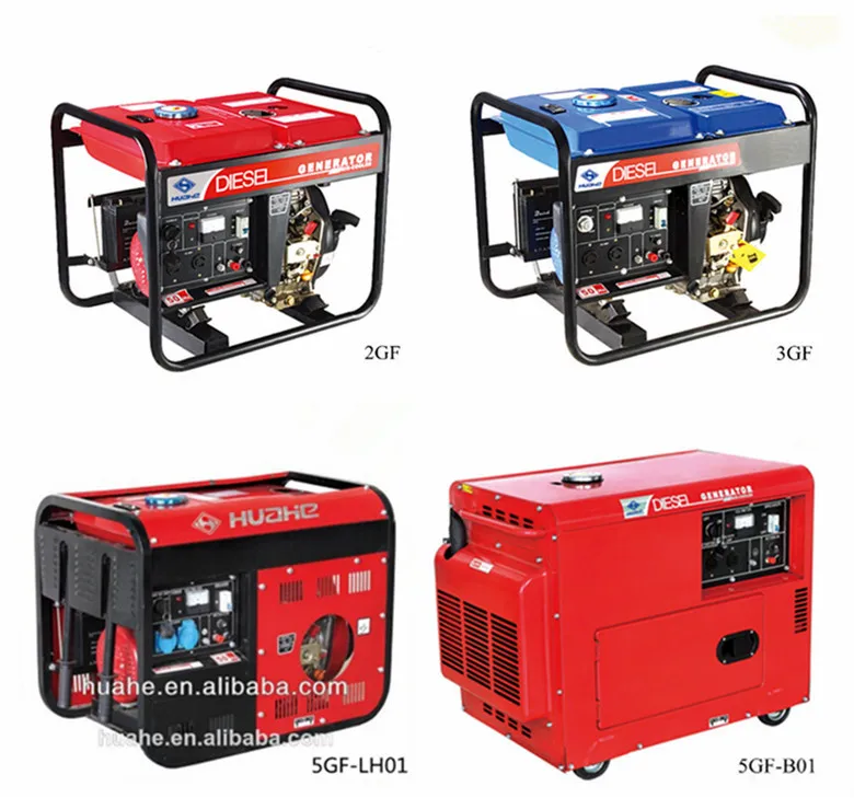 2kva Rechargeable 220 Volt Generator Portable Diesel Generator,Diesel