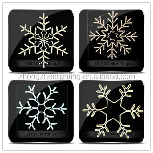 Wholesale Outdoor Light Up Hanging Led Rope Light Christmas Snowflake - Buy Hanging Led Rope