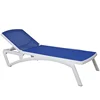 Patio Hotel Garden Stackable Plastic Beach Swimming Poolside Sunbed