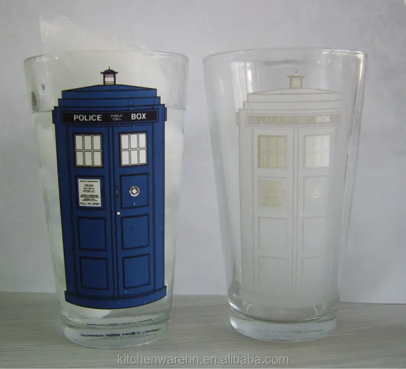 Hot Sale Temperature Color Change Glass Cup Cold Color Change Glass