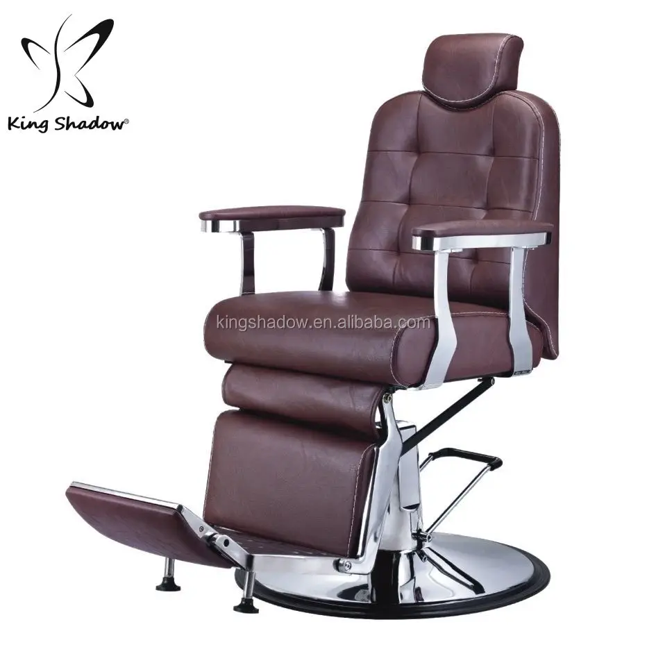 Kingshadow Hair Cutting Chair Reclining Hairdressing Chair Used Salon