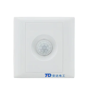 DC 24V Wall Mounted Human Body PIR Switch Sensor, Infrared Switch Motion Sensor LED Dimmer