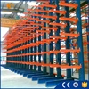 Single Side Warehouse Racks Adjustable Heavy Duty Cantilever Racking for Building Material Warehouse