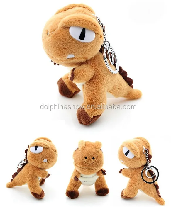 dinosaur keychain plush