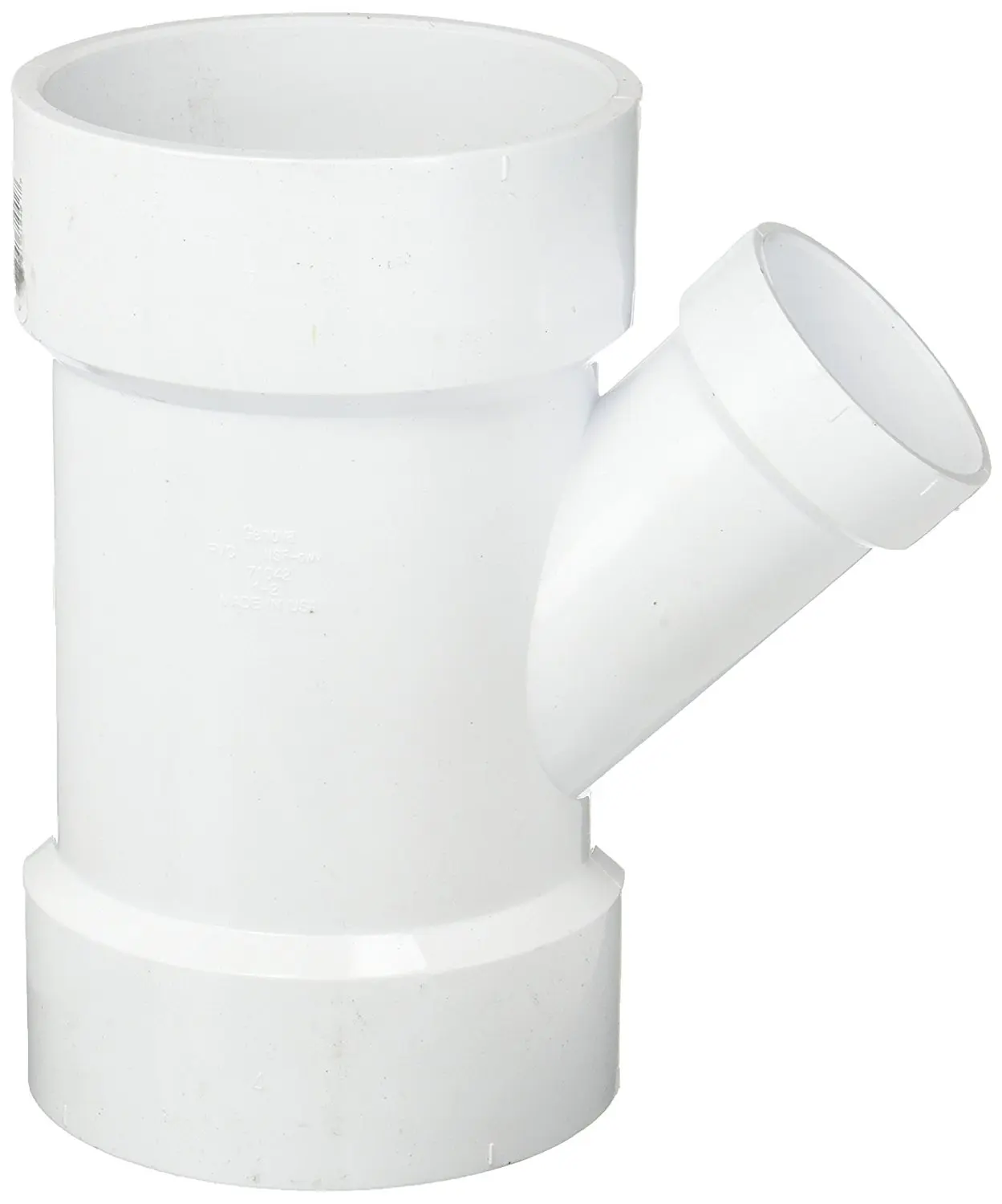 Schedule 80 Wye 2 Socket Spears 875-C Series CPVC Pipe Fitting Sports ...