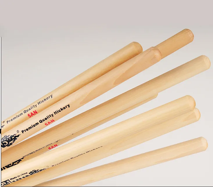 Bulk Wooden Bead 16 Inch North American Hickory Hun Nylon Tip 5a Drum