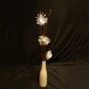 10L Warm White Led Red Orchid Branch Light With A White Vase wedding table decoration