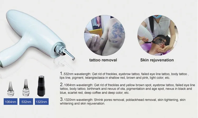 2000mj Nd yag laser tattoo removal machine price with CE