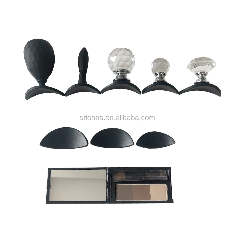 Newest Spherical Eye shadow Cut Crease Stamp Silicone Eyeshadow Stamp