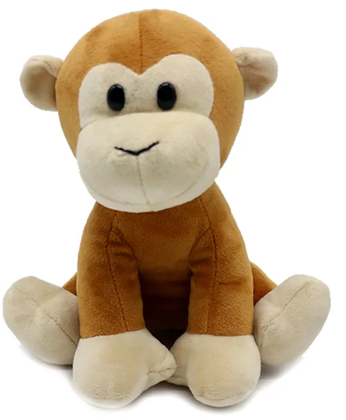 icti 认证制造商动物填充猴子定制毛绒玩具为孩子