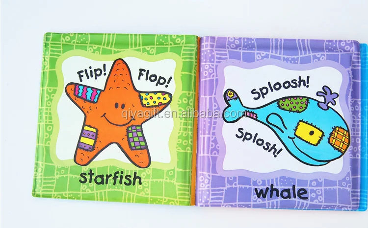 Jouet De Bain Pour Bebe Livre De Bain En Pvc Souple Impermeable A L Eau Pour Nouveau Ne Design Personnalise Buy Livre De Bain De Bebe Livre De Bain De Bebe En Plastique Livre De Bain De