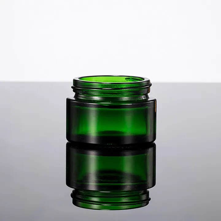 Download Wide Mouth 30ml 50ml 100ml Green Glass Cosmetic Cream Jar With Metal Lid Buy Glass Jars And Metal Lids Glass Cosmetic Cream Jar Green Glass Cream Jar Product On Alibaba Com