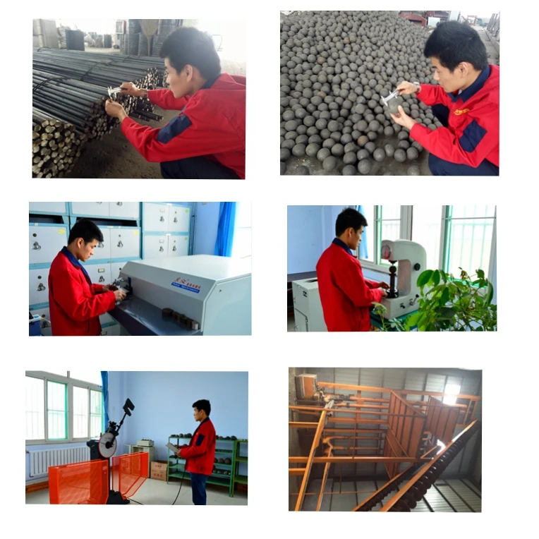 Hot Rolling Forged Grinding Steel Ball No Breakage Mill Used In Gold Mining