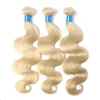 KBL Cheap white blonde hair weave,color light brown hair weave extensions,platinum human hair weaving