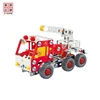 Fire truck metal assembly truck 3d building metal puzzle have 169 small pieces