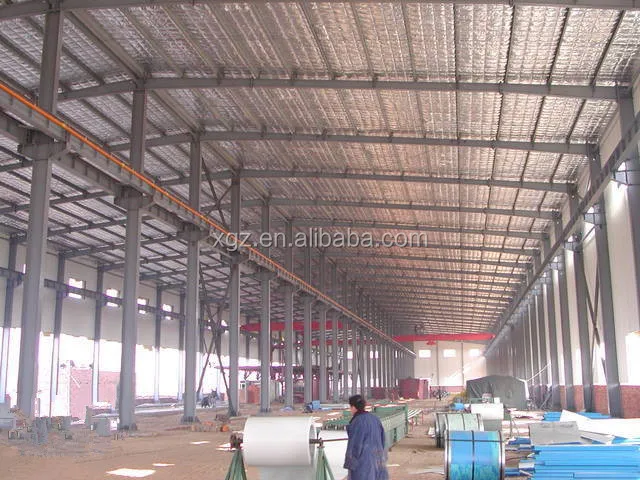 steel building prefabricated for workshop/warehouse