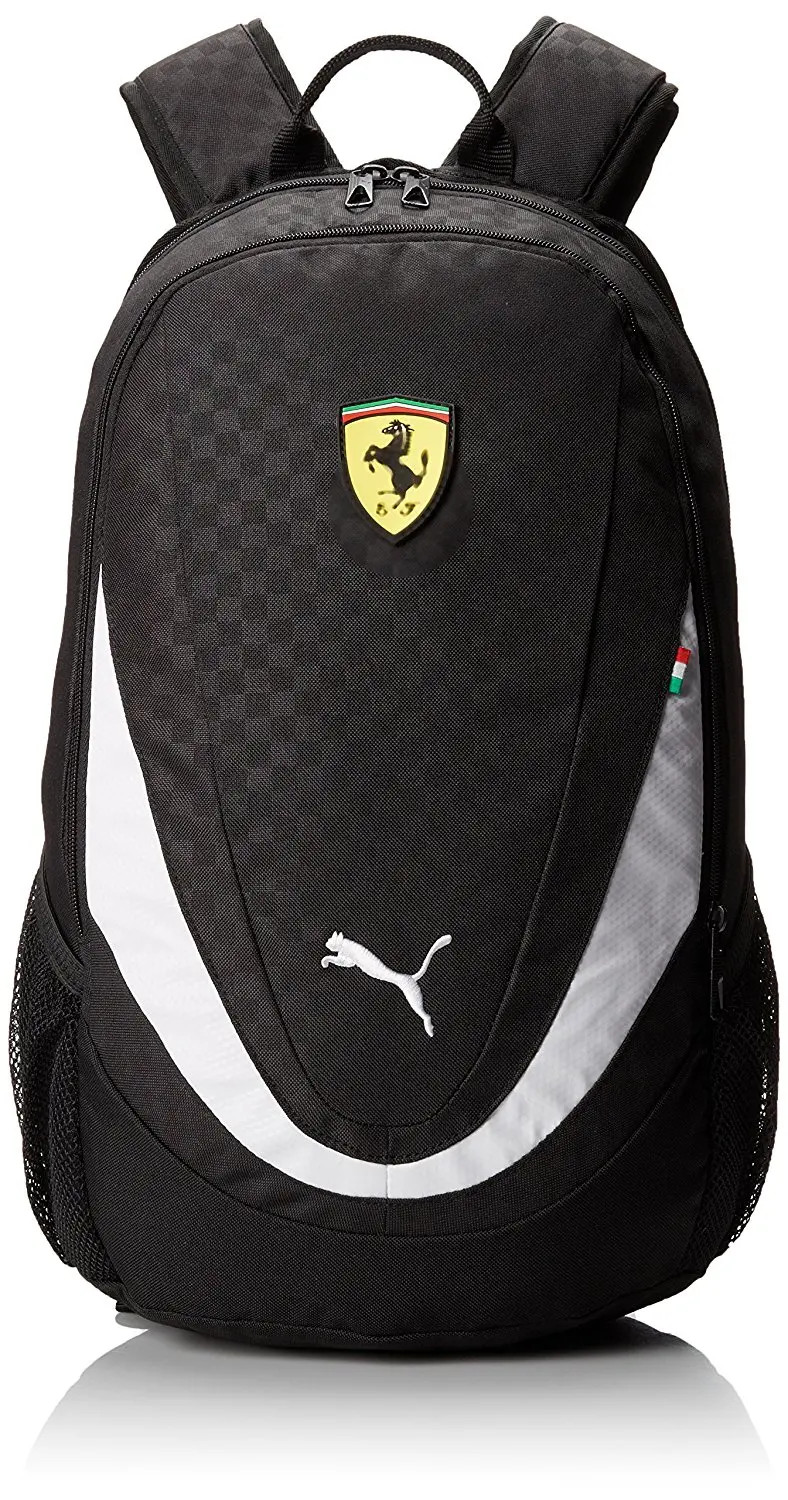 red puma ferrari backpack