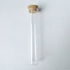 HOT SALE LAB 20X60mm Flat Bottom Glass Test Tubes with Cork Stoppers